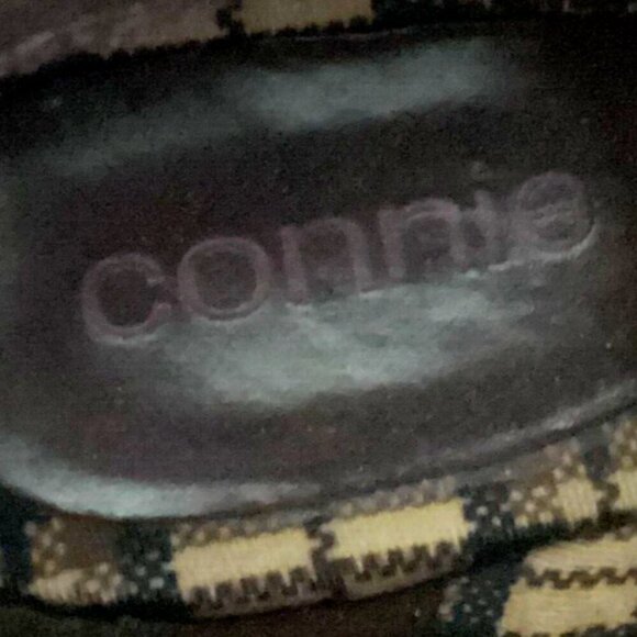 Connie Boots Women's Colleen Side Zip Ankle Bootie Leather Heels 7M Brown #329C - Picture 9 of 9